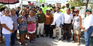 Autoridades de BJ mejoran el entorno de las familias cancunenses
