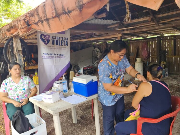 Lleva IMM jornada de salud a la zona agrícola de Puerto Morelos