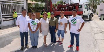 Da Blanca Merari arranque al mantenimiento de 138 pozos de absorción en Puerto Morelos