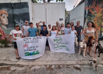 Playenses pedirán a Claudia Sheinbaum conservar Chen Zulum, tras intento de particulares de cerrar acceso a la Playa 72