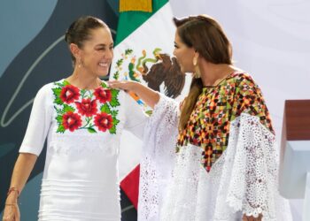 Reconoce Claudia Sheinbaum a Mara Lezama por el trabajo y los resultados en materia de seguridad