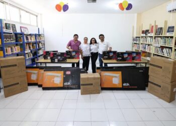 Fortalece Blanca Merari las bibliotecas municipales con nuevo equipamiento