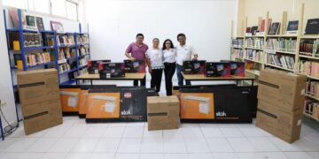 Fortalece Blanca Merari las bibliotecas municipales con nuevo equipamiento