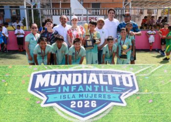 Gobierno de Isla Mujeres celebra con éxito la gran final del Mundialito Isleño Infantil 2026