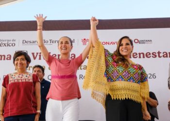 Entregan Claudia Sheinbaum y Mara Lezama viviendas en Cancún y consolidan el programa Vivienda para el Bienestar