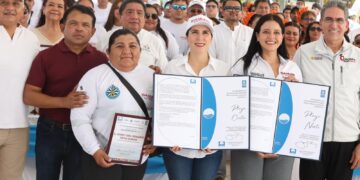 Playa Norte y Playa Centro de Isla Mujeres refrendan el distintivo Blue Flag por quinto año consecutivo