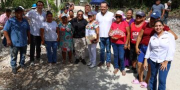 Avanza electrificación de colonia México para beneficio de 204 familias