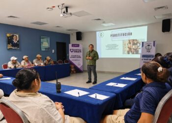 Lleva IMM plática sobre hostigamiento y acoso laboral a colaboradores del Hotel Marina El Cid