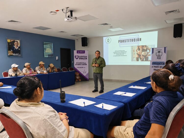 Lleva IMM plática sobre hostigamiento y acoso laboral a colaboradores del Hotel Marina El Cid