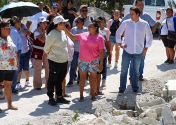 Respalda Ayuntamiento de BJ gestiones ciudadanas para completar servicios básicos
