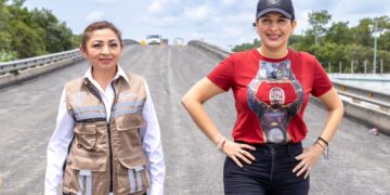 Supervisa Estefanía Mercado estándares de calidad de obras de repavimentación en Playa del Carmen
