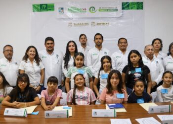 Visita Cabildo Infantil de Puerto Morelos la Secretaría de Medio Ambiente, Bienestar Animal y Movilidad Sustentable
