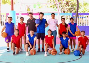 Gobierno de Isla Mujeres impulsa desarrollo de adolescentes con Escuelita de Básquetbol Club PANNAR