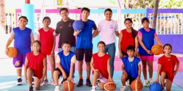 Gobierno de Isla Mujeres impulsa desarrollo de adolescentes con Escuelita de Básquetbol Club PANNAR