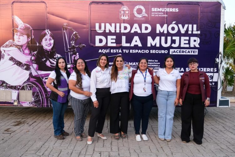 Presenta Mara Lezama Unidad Móvil para llevar atención integral a mujeres de comunidades alejadas