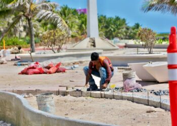 Gobierno de Isla Mujeres avanza con la construcción del Paseo de las Sirenas para fortalecer la infraestructura turística del destino