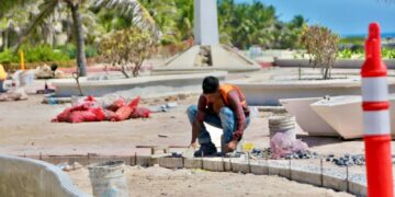 Gobierno de Isla Mujeres avanza con la construcción del Paseo de las Sirenas para fortalecer la infraestructura turística del destino