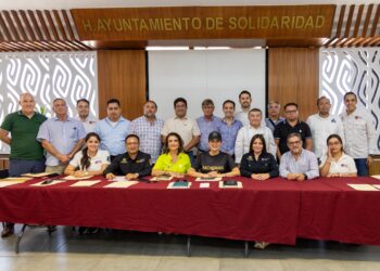 Estefanía Mercado fortalece alianza con el sector empresarial para consolidar un Playa del Carmen más seguro, ordenado y próspero