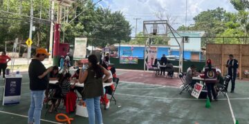 Refuerzan prevención contra la violencia con la Feria del Día Naranja en Leona Vicario