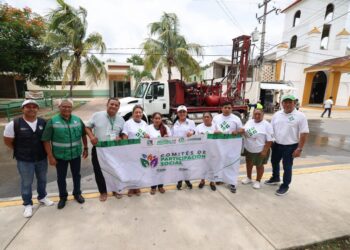 Iniciamos el mantenimiento de pozos en Leona Vicario: Blanca Merari