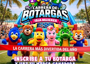 Gobierno Municipal invita a participar en la Carrera de Botargas en Isla Mujeres