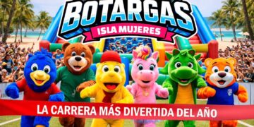 Gobierno Municipal invita a participar en la Carrera de Botargas en Isla Mujeres