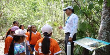 Imparten taller de educación ambiental para fortalecer la conservación de los manglares en Puerto Morelos