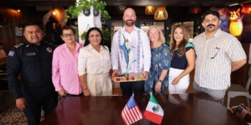 Se reúne Blanca Merari con el cónsul general de Estados Unidos, Justen A. Thomas