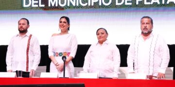 Solidaridad nos dio autonomía; Playa del Carmen, identidad: Estefanía Mercado llama a consolidar el futuro del municipio en el 33 aniversario de su creación