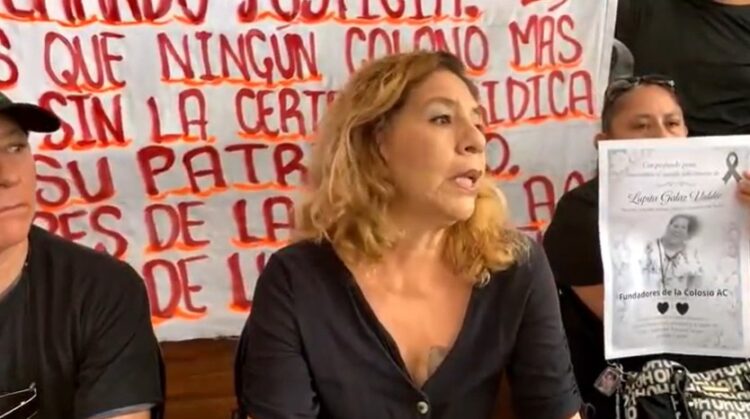 Denuncian habitantes de la colonia Colosio entrega incompleta de títulos en visita presidencial