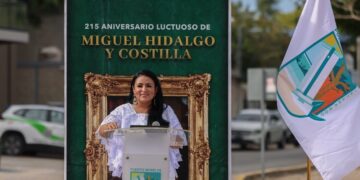 Encabeza Blanca Merari ceremonia cívica por el 215 aniversario luctuoso de Miguel Hidalgo y Costilla
