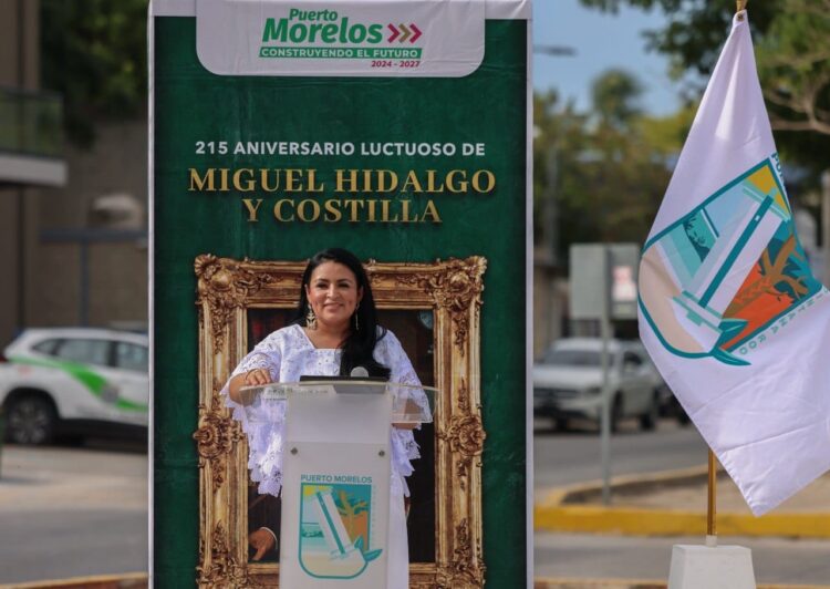 Encabeza Blanca Merari ceremonia cívica por el 215 aniversario luctuoso de Miguel Hidalgo y Costilla