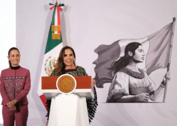 Anuncia Claudia Sheinbaum, más de 2 mil mdp para reforzar Estrategia Integral de Atención al Sargazo en el Caribe Mexicano; Mara Lezama agradece coordinación como nunca antes