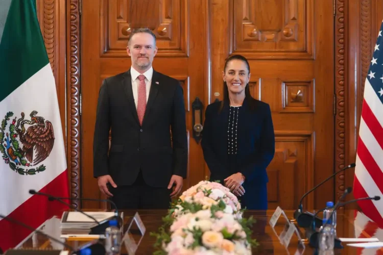 “Avanzamos en la revisión del T-MEC”: presidenta Sheinbaum al concluir encuentro con Greer