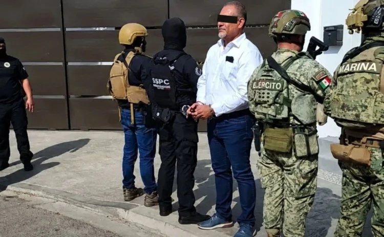 Detienen a ex director de la policía de Mexicali, Pedro Mendivil, por desaparición forzada y delincuencia organizada