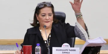 Representantes de los nuevos partidos, PAZ y Somos México, rinden protesta virtualmente ante el consejo general del INE