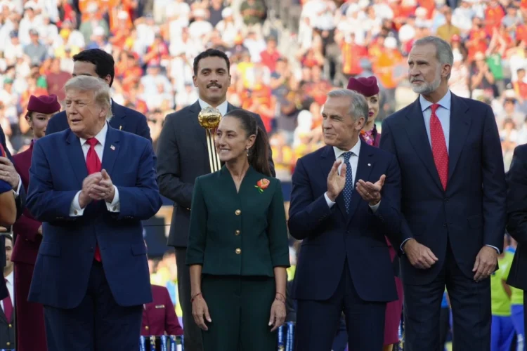 Trump, Carney y el rey de España felicitaron lo buena sede que fue México para el Mundial: Sheinbaum