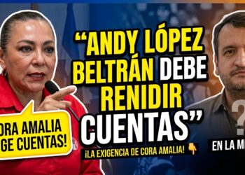 “Andy López Beltrán debe rendir cuentas”: Cora Amalia Castilla