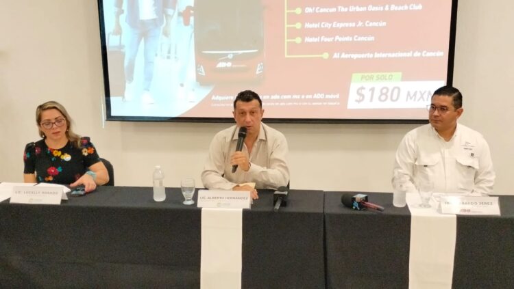 Anuncian ruta de ADO desde hoteles del centro de Cancún