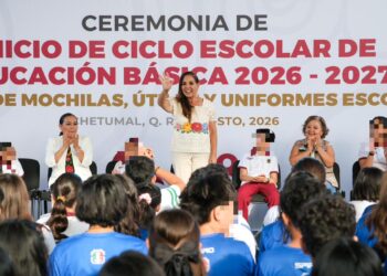 Apoyo sin precedentes; Mara Lezama impulsa el regreso a clases