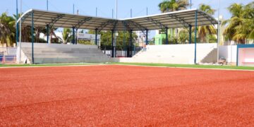 Avanza remodelación del Campo de Béisbol Infantil Ariel “Picho” Magaña