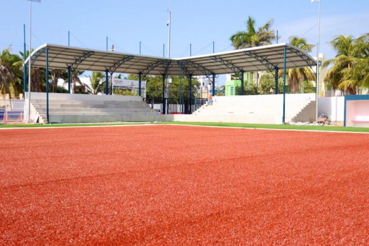 Avanza remodelación del Campo de Béisbol Infantil Ariel “Picho” Magaña