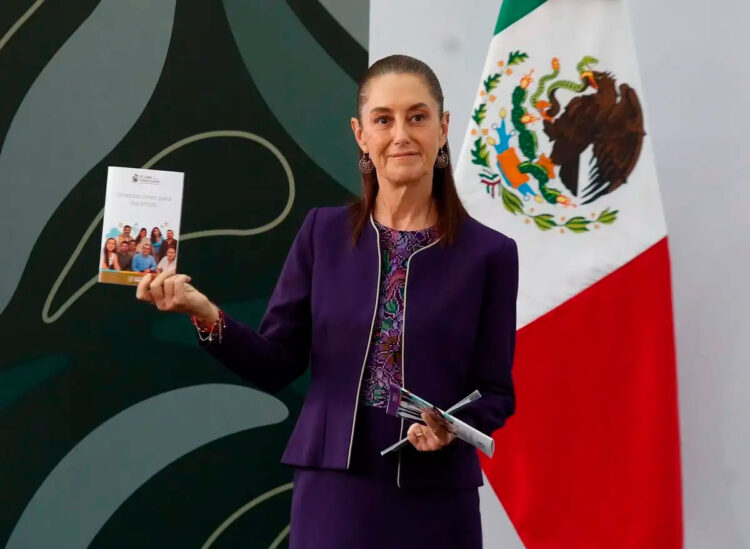 Claudia Sheinbaum anuncia estrategia de salud mental en nivel secundaria