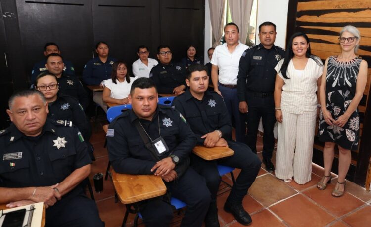Con agentes mejor preparados Blanca Merari blindará Puerto Morelos