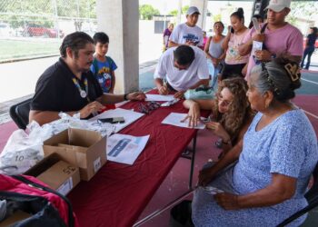 Construyendo tranquilidad; la brigada “Sinergia por la Paz” llega a la SM 227