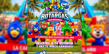 Diversión en botarga; convoca Isla Mujeres a su colorida Carrera de Botargas