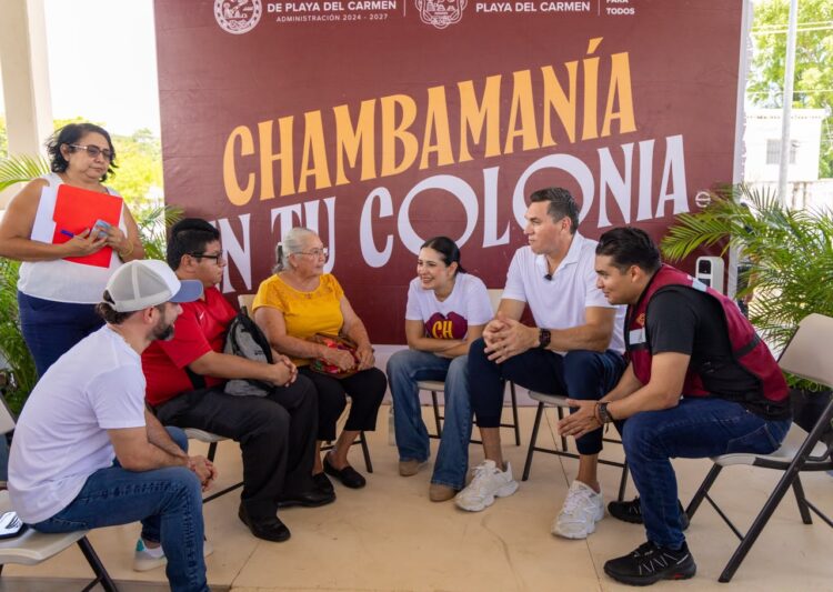 Estefanía Mercado lleva Chambamanía al Ejido y fortalece atención directa a familias