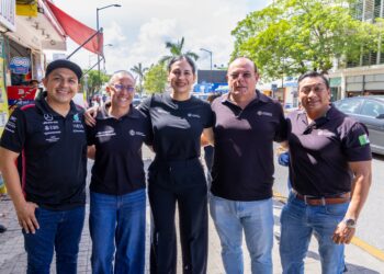 Estefanía Mercado supervisa avances del Plan de Recuperación del Centro de la Ciudad