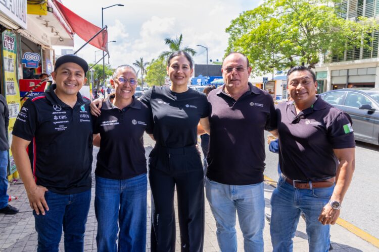 Estefanía Mercado supervisa avances del Plan de Recuperación del Centro de la Ciudad