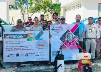 Estrategia preventiva busca reducir contagios de dengue en Playa del Carmen